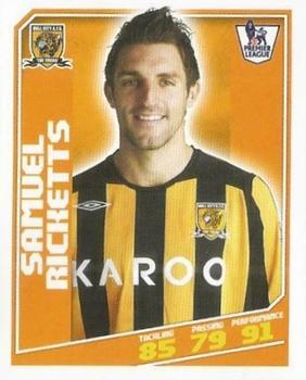 2008-09 Topps Premier League Sticker Collection #158 Samuel Ricketts Front