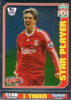 2008-09 Topps Premier League Sticker Collection #173 Fernando Torres Front