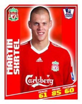 2008-09 Topps Premier League Sticker Collection #181 Martin Skrtel Front