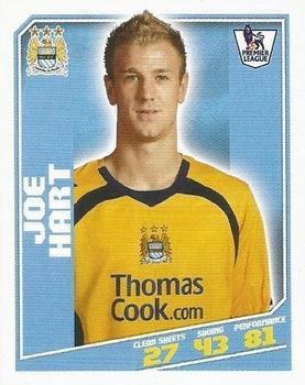 2008-09 Topps Premier League Sticker Collection #195 Joe Hart Front