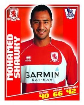2008-09 Topps Premier League Sticker Collection #308 Mohamed Shawky Front