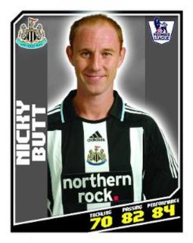 2008-09 Topps Premier League Sticker Collection #324 Nicky Butt Front
