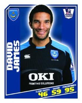 2008-09 Topps Premier League Sticker Collection #337 David James Front