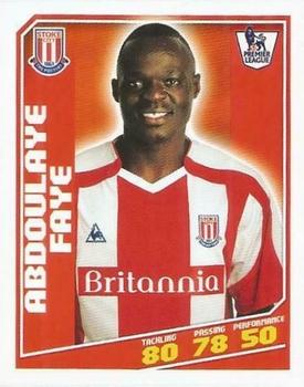 2008-09 Topps Premier League Sticker Collection #361 Abdoulaye Faye Front