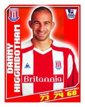 2008-09 Topps Premier League Sticker Collection #363 Danny Higginbotham Front