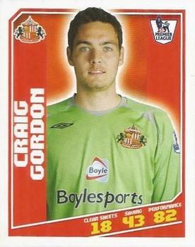 2008-09 Topps Premier League Sticker Collection #379 Craig Gordon Front