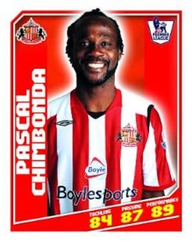 2008-09 Topps Premier League Sticker Collection #380 Pascal Chimbonda Front