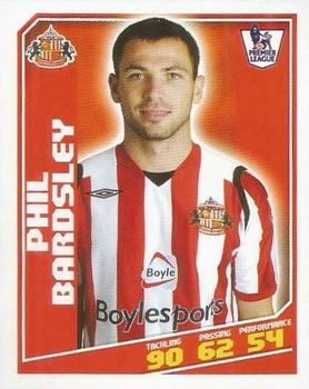 2008-09 Topps Premier League Sticker Collection #381 Phil Bardsley Front