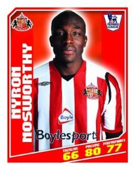 2008-09 Topps Premier League Sticker Collection #384 Nyron Nosworthy Front