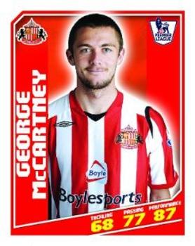 2008-09 Topps Premier League Sticker Collection #385 George McCartney Front