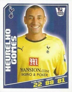 2008-09 Topps Premier League Sticker Collection #400 Heurelho Gomes Front
