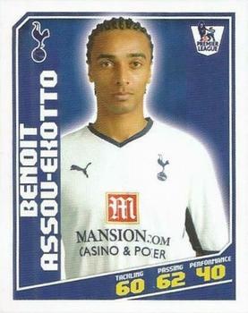 2008-09 Topps Premier League Sticker Collection #401 Benoit Assou-Ekotto Front