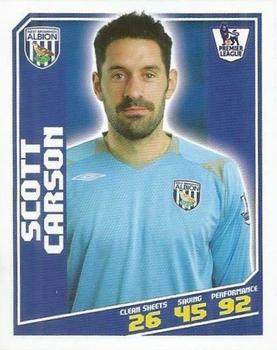 2008-09 Topps Premier League Sticker Collection #421 Scott Carson Front