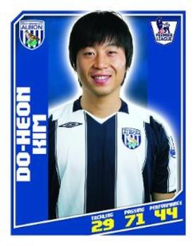 2008-09 Topps Premier League Sticker Collection #431 Do-Heon Kim Front