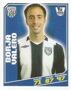 2008-09 Topps Premier League Sticker Collection #432 Borja Valero Front