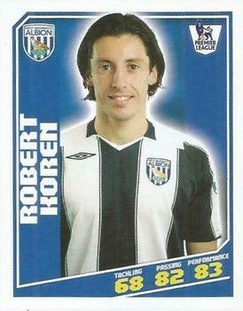 2008-09 Topps Premier League Sticker Collection #433 Robert Koren Front