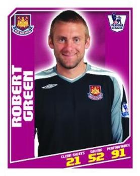 2008-09 Topps Premier League Sticker Collection #442 Robert Green Front