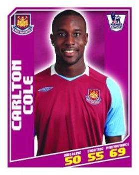 2008-09 Topps Premier League Sticker Collection #458 Carlton Cole Front