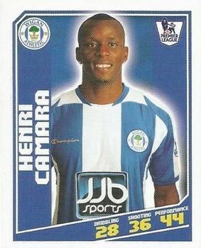 2008-09 Topps Premier League Sticker Collection #478 Henri Camara Front