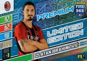 2022 Panini Adrenalyn XL FIFA 365 - Limited Edition Premium #NNO Zlatan Ibrahimović Front