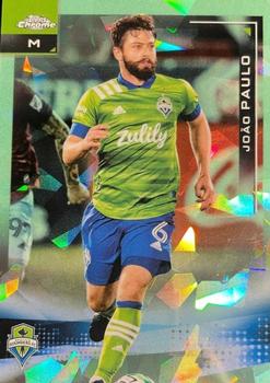 2021 Topps Chrome Sapphire Edition MLS - Green Refractor #86 João Paulo Front