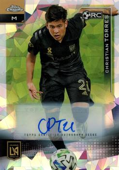 2021 Topps Chrome Sapphire Edition MLS - Autographs #168 Christian Torres Front
