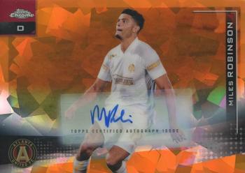 2021 Topps Chrome Sapphire Edition MLS - Autographs Orange #54 Miles Robinson Front