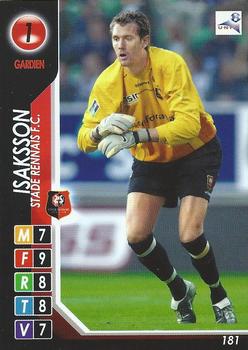 2004-05 Panini Derby Total #181 Andreas Isaksson Front