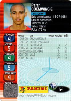 2006-07 Panini Derby Total Evolution #54 Peter Odemwingie Back