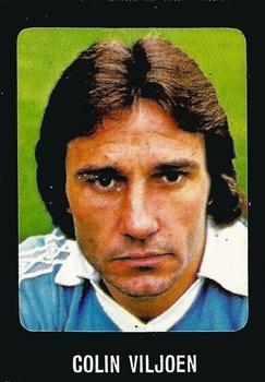 1979-80 Transimage Football Stickers #182 Colin Viljoen Front