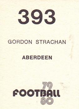 1979-80 Transimage Football Stickers #393 Gordon Strachan Back
