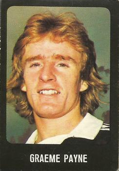1979-80 Transimage Football Stickers #442 Graeme Payne Front