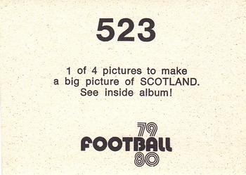 1979-80 Transimage Football Stickers #523 Scotland Team Group Back