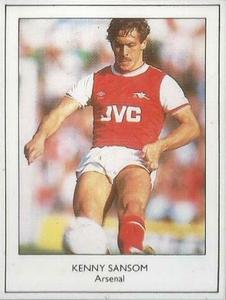 1986-87 Vaux Breweries Footballers #NNO Kenny Sansom Front