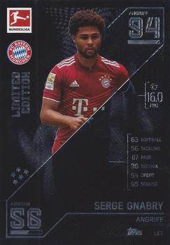 2021-22 Topps Match Attax Bundesliga - Limited Edition #LE1 Serge Gnabry Front