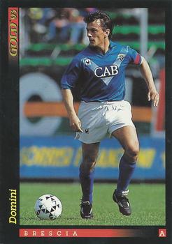 1993 Score Gold Calcio #24 Sergio Domini Front