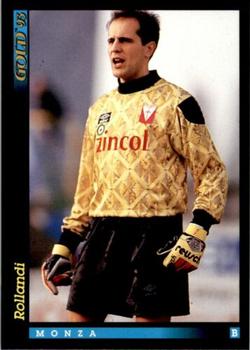 1993 Score Gold Calcio #196 Maurizio Rollandi Front