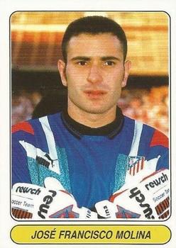 1997 Panini European Football Stars #9 Jose Francisco Molina Front