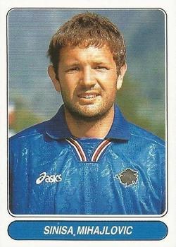 1997 Panini European Football Stars #38 Sinisa Mihajlovic Front