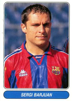 1997 Panini European Football Stars #48 Sergi Barjuan Front