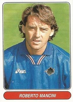1997 Panini European Football Stars #107 Roberto Mancini Front