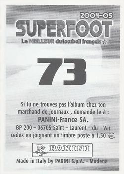 2004-05 Panini Superfoot #73 Jerome Alonzo Back