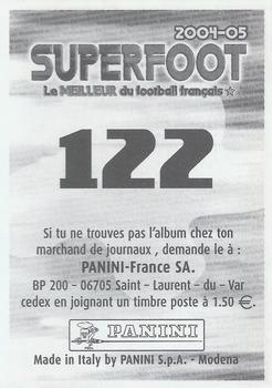2004-05 Panini Superfoot #122 Modeste M'Bami Back
