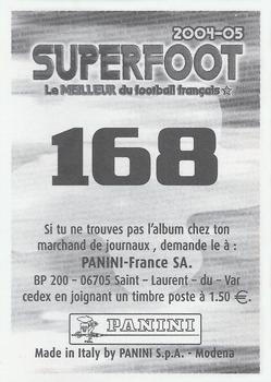 2004-05 Panini Superfoot #168 Pedro Miguel Pauleta Back