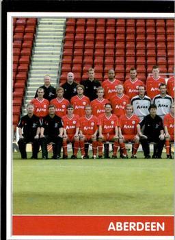 2003-04 Panini Scottish Premier League #16 Aberdeen Team Group Front
