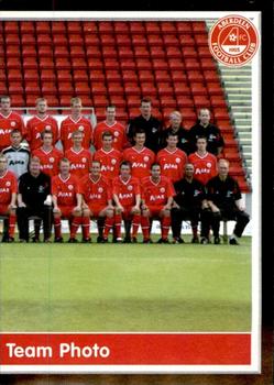 2003-04 Panini Scottish Premier League #17 Aberdeen Team Group Front