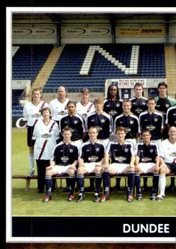 2003-04 Panini Scottish Premier League #78 Dundee Team Group Front