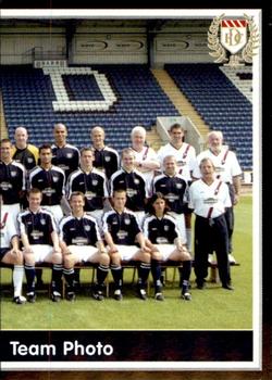 2003-04 Panini Scottish Premier League #79 Dundee Team Group Front