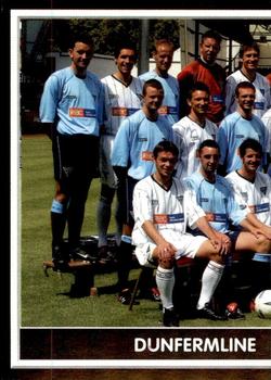 2003-04 Panini Scottish Premier League #140 Dunfermline Athletic Team Group Front