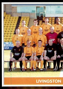 2003-04 Panini Scottish Premier League #276 Livingston FC Team Group Front
